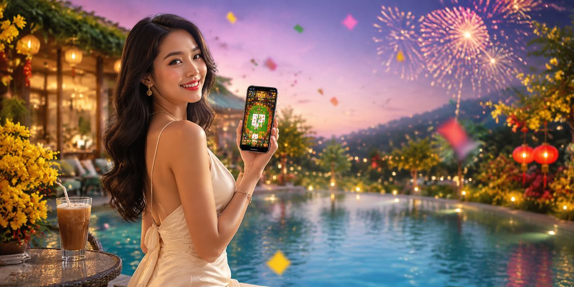 Người chơi tại Đà Lạt thưởng thức cà phê và tham gia trò chơi bài trực tuyến