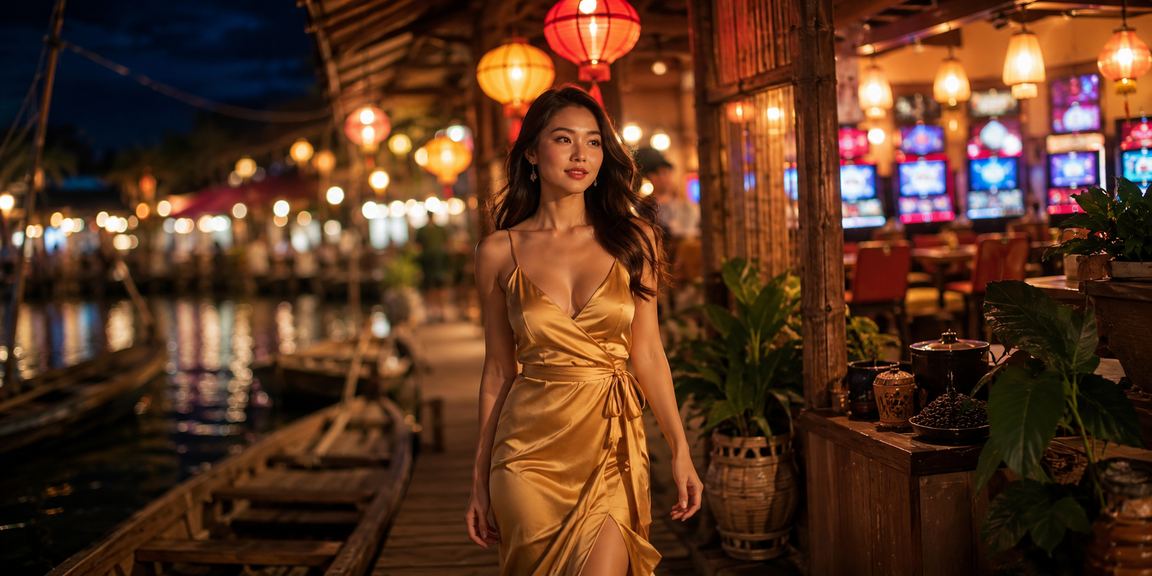 Người chơi tại Ninh Bình thưởng thức cà phê và trải nghiệm slot game casino trực tuyến buổi sáng